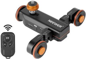 Neewer 3-Wheels Wireless Video Camera Dolly